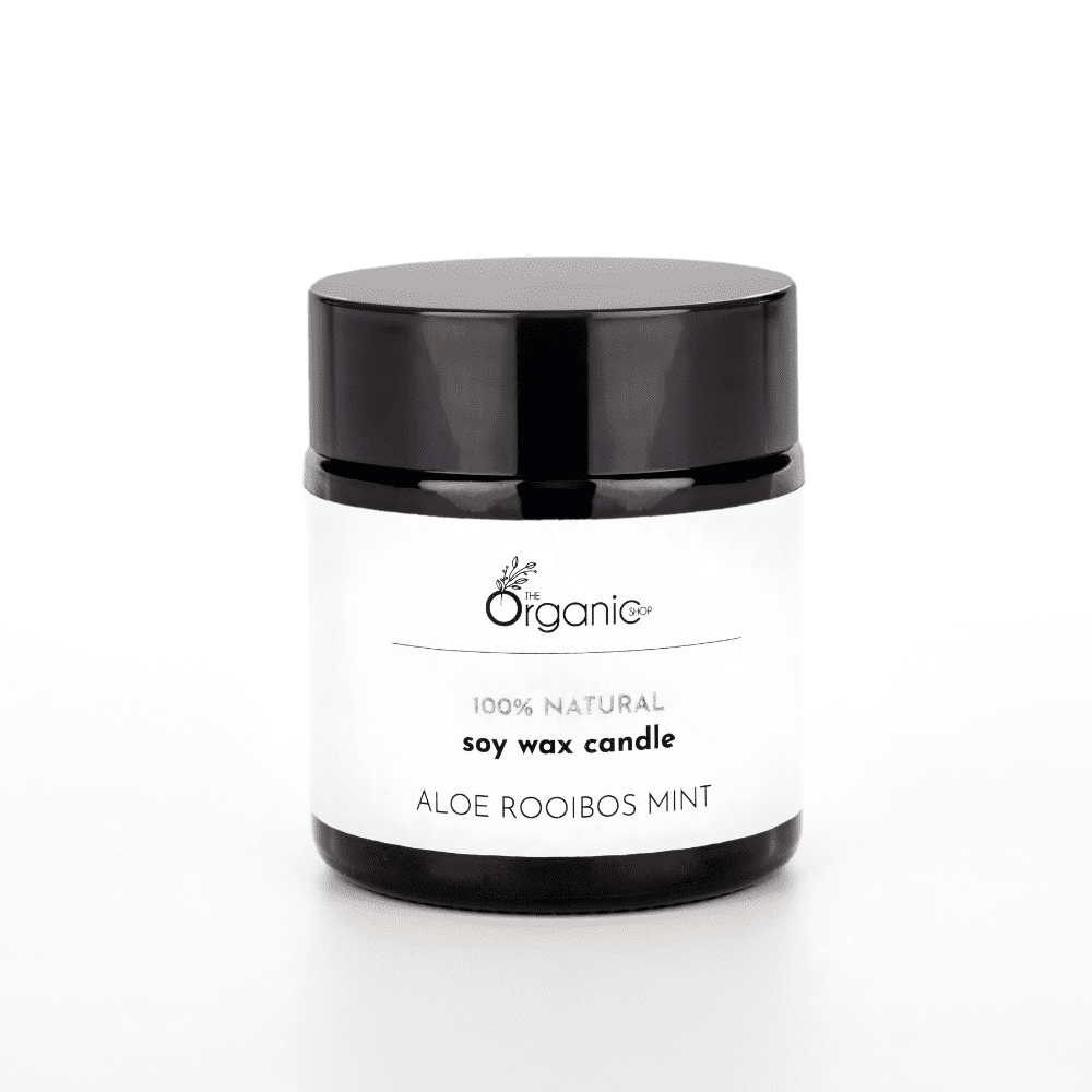 THE ORGANIC SHOP CANDLE - ALOE ROOIBOS MINT