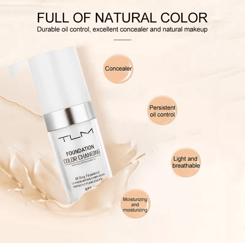 colour changing foundation